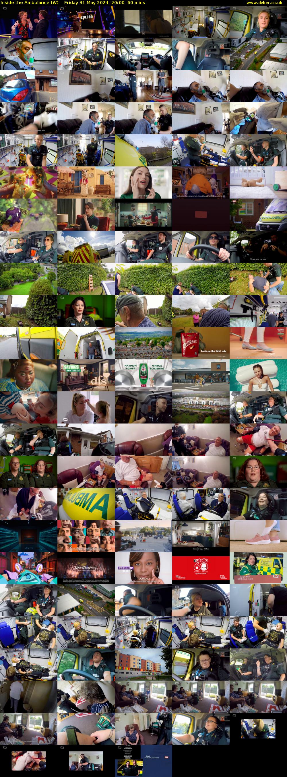 Inside the Ambulance (W) Friday 31 May 2024 20:00 - 21:00