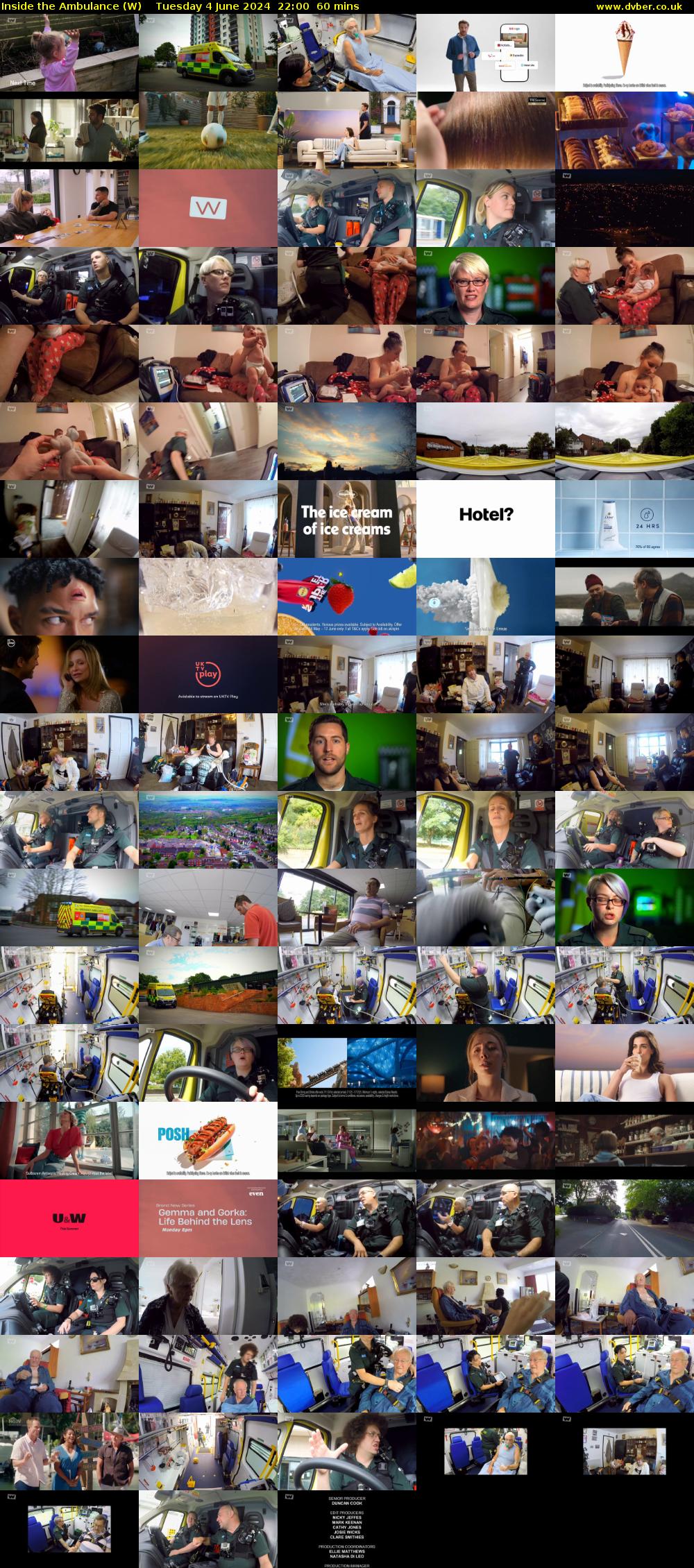 Inside the Ambulance (W) Tuesday 4 June 2024 22:00 - 23:00