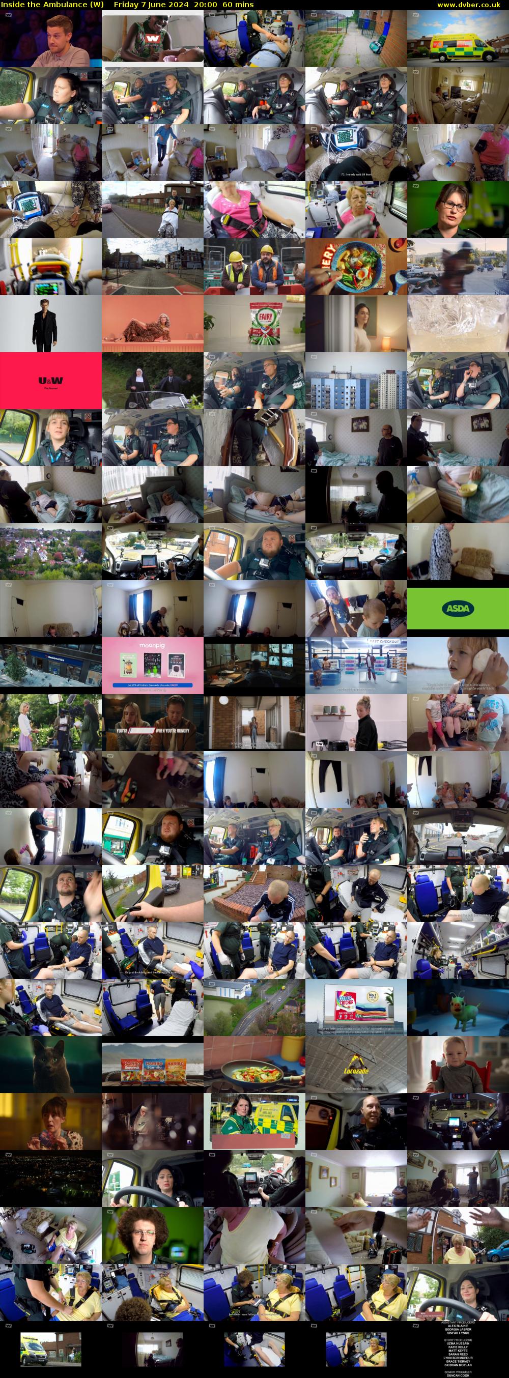 Inside the Ambulance (W) Friday 7 June 2024 20:00 - 21:00