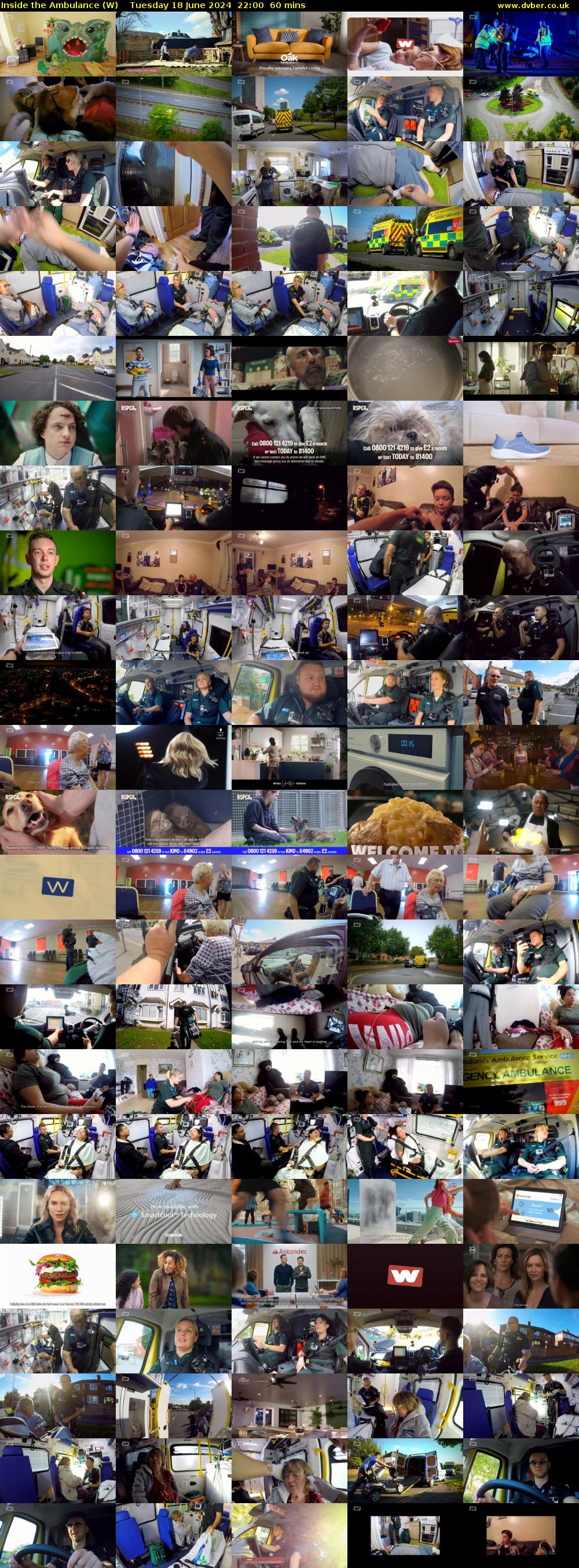 Inside the Ambulance (W) Tuesday 18 June 2024 22:00 - 23:00
