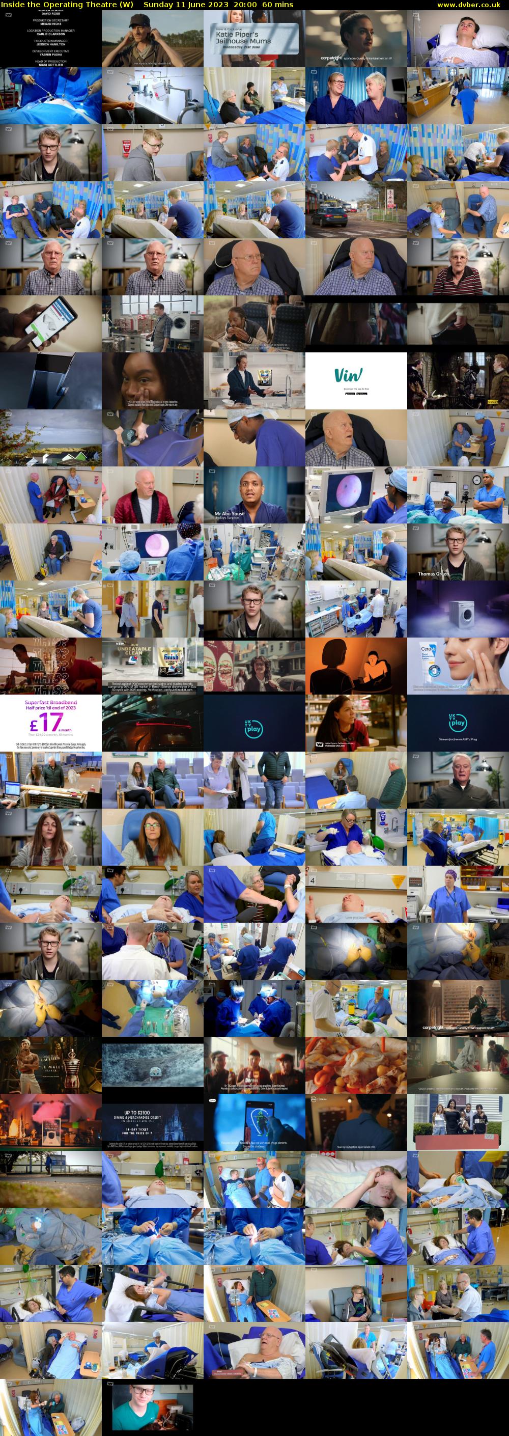 Inside the Operating Theatre (W) Sunday 11 June 2023 20:00 - 21:00