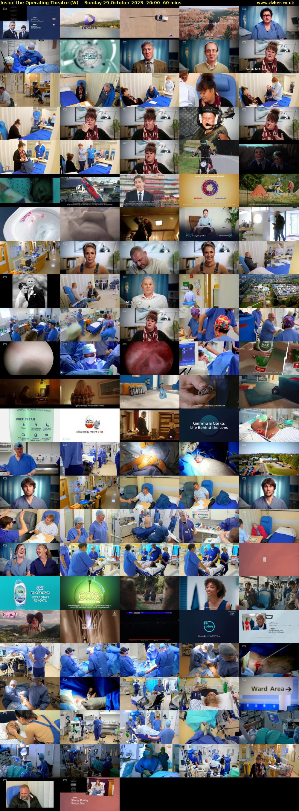 Inside the Operating Theatre (W) Sunday 29 October 2023 20:00 - 21:00