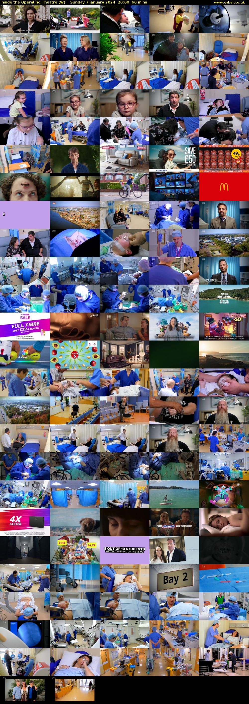 Inside the Operating Theatre (W) Sunday 7 January 2024 20:00 - 21:00