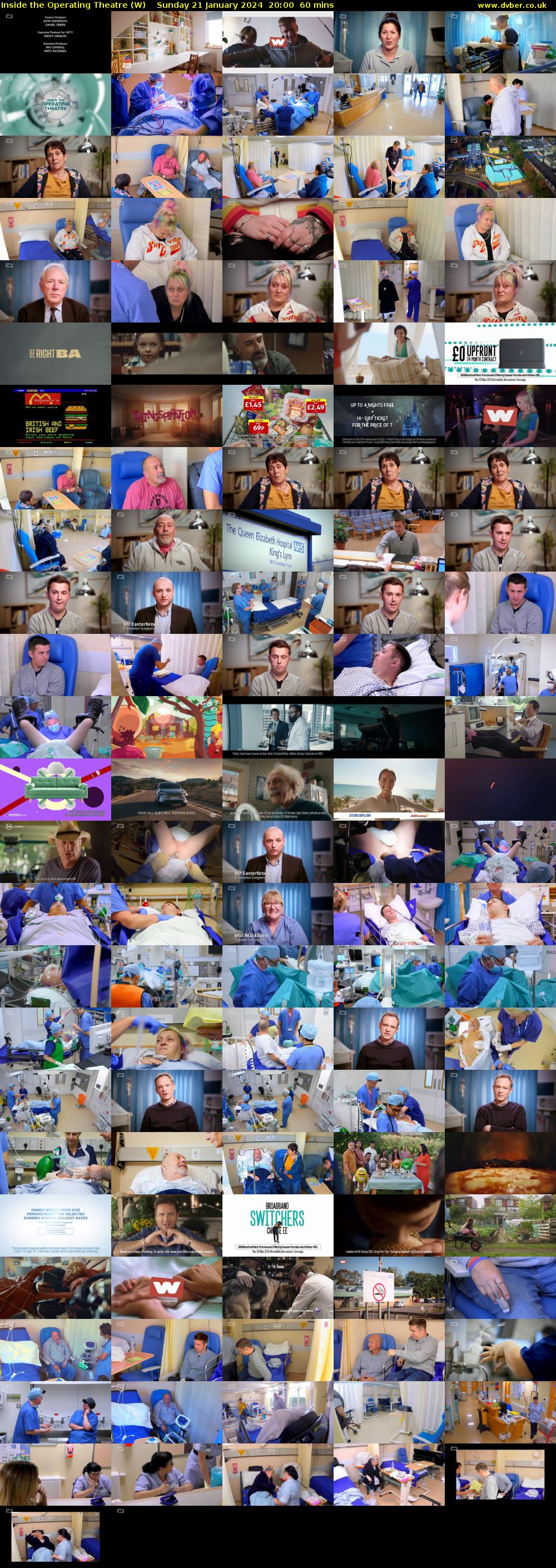 Inside the Operating Theatre (W) Sunday 21 January 2024 20:00 - 21:00