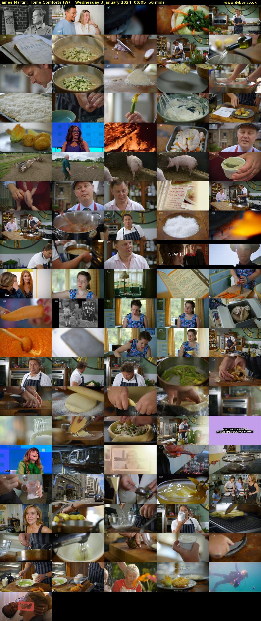 James Martin: Home Comforts (W) Wednesday 3 January 2024 06:05 - 06:55