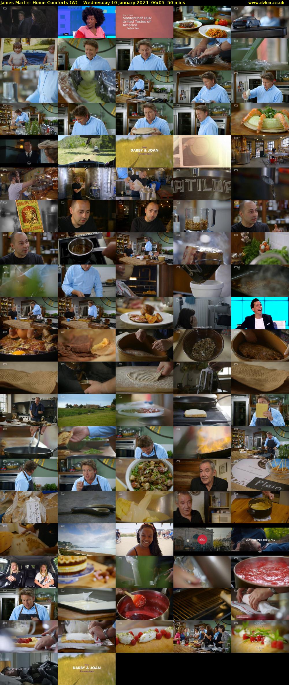 James Martin: Home Comforts (W) Wednesday 10 January 2024 06:05 - 06:55