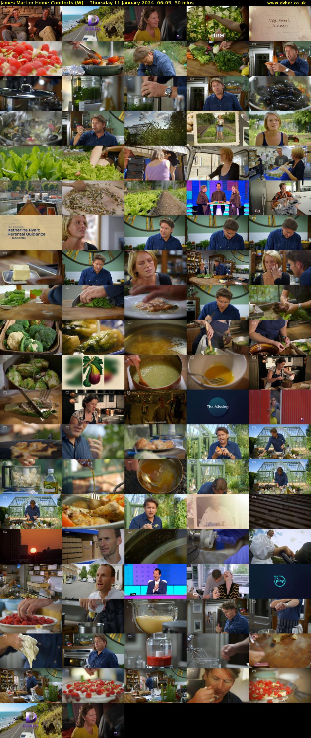 James Martin: Home Comforts (W) Thursday 11 January 2024 06:05 - 06:55