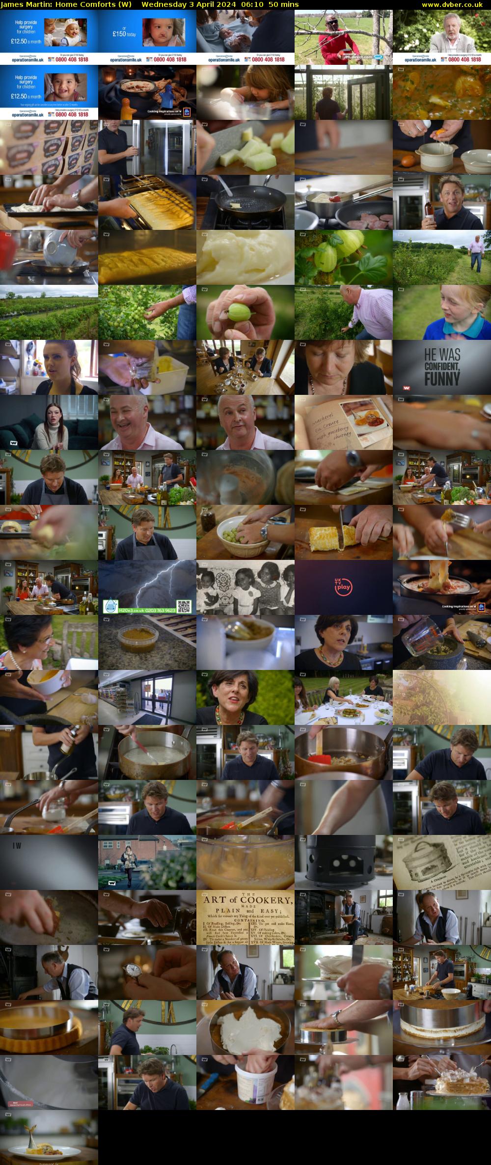 James Martin: Home Comforts (W) Wednesday 3 April 2024 06:10 - 07:00
