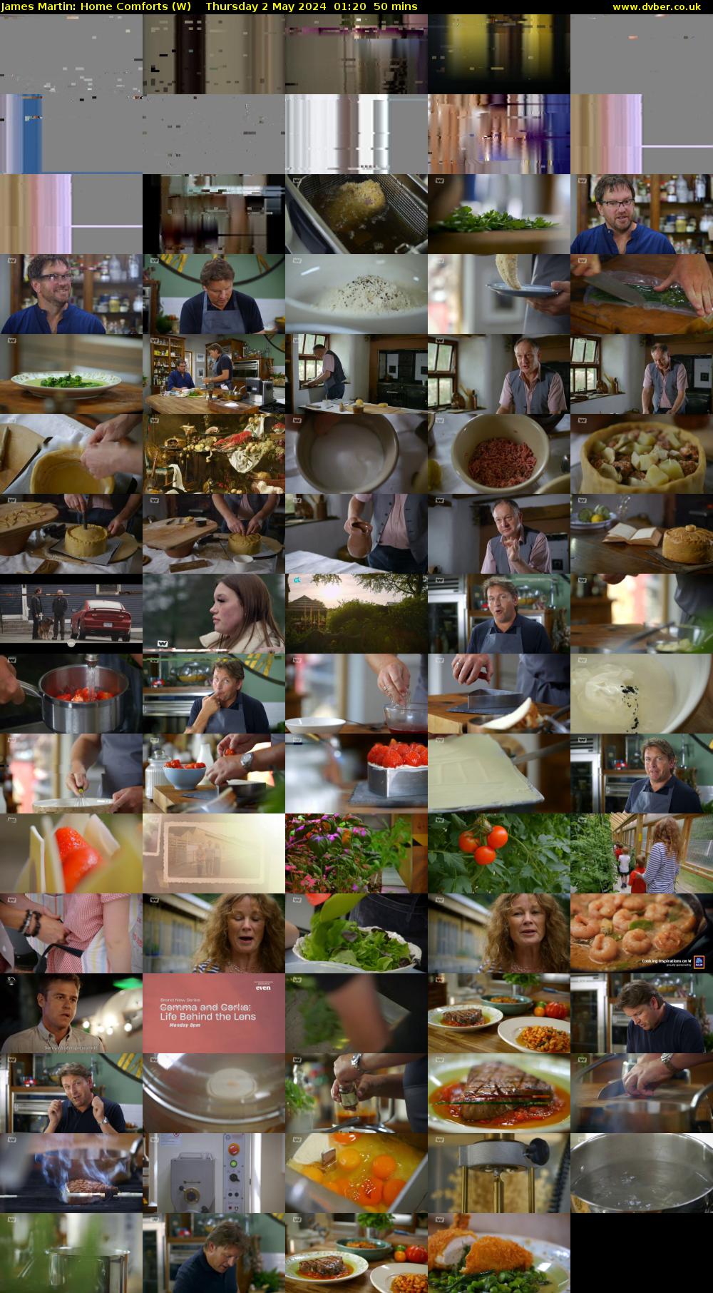 James Martin: Home Comforts (W) Thursday 2 May 2024 01:20 - 02:10