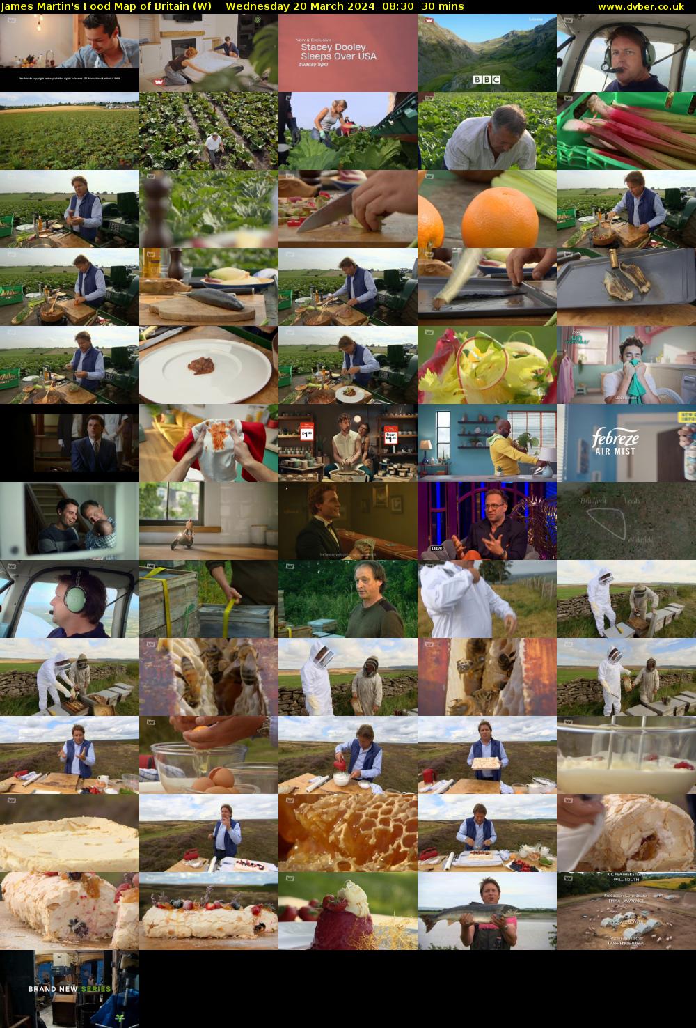 James Martin's Food Map of Britain (W) Wednesday 20 March 2024 08:30 - 09:00