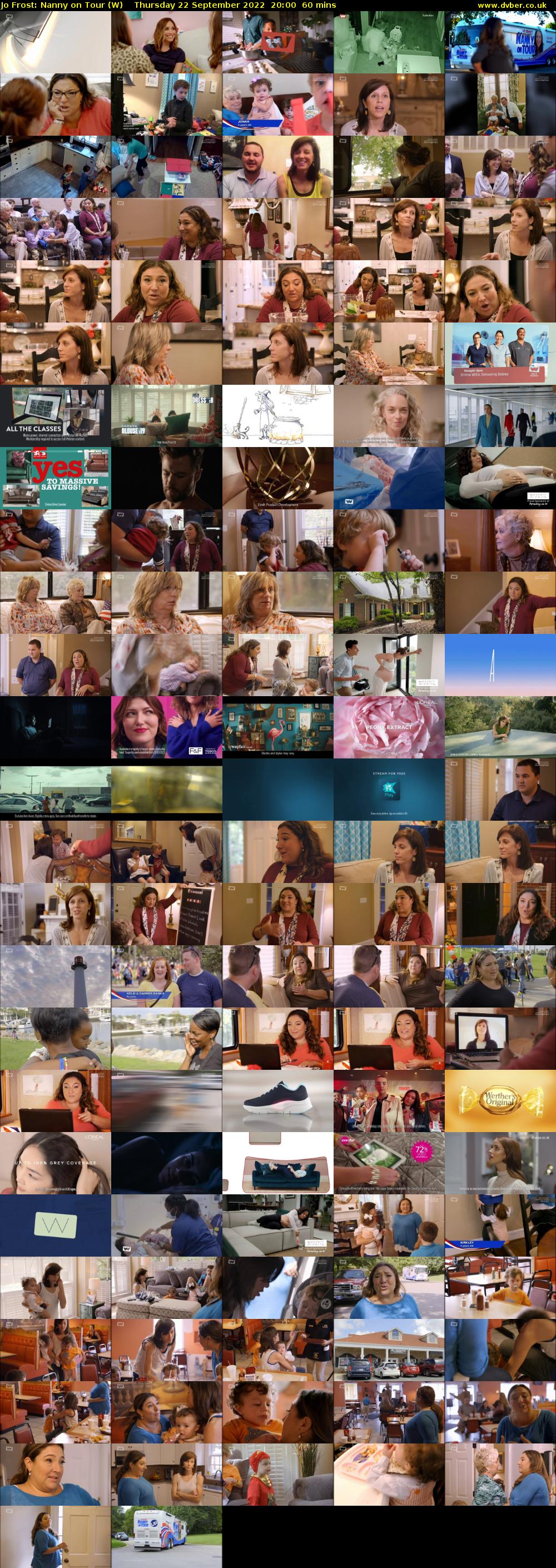 Jo Frost: Nanny on Tour (W) Thursday 22 September 2022 20:00 - 21:00