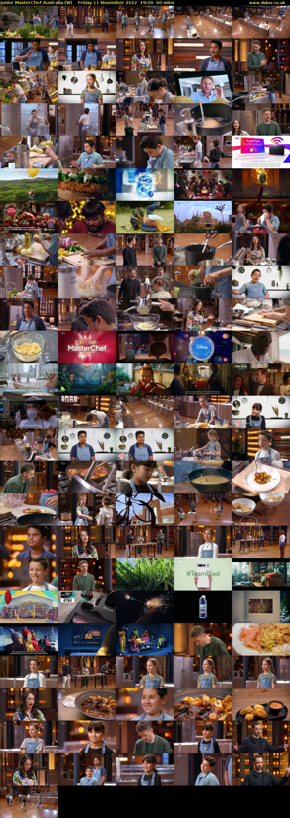 Junior MasterChef Australia (W) Friday 11 November 2022 19:00 - 20:00