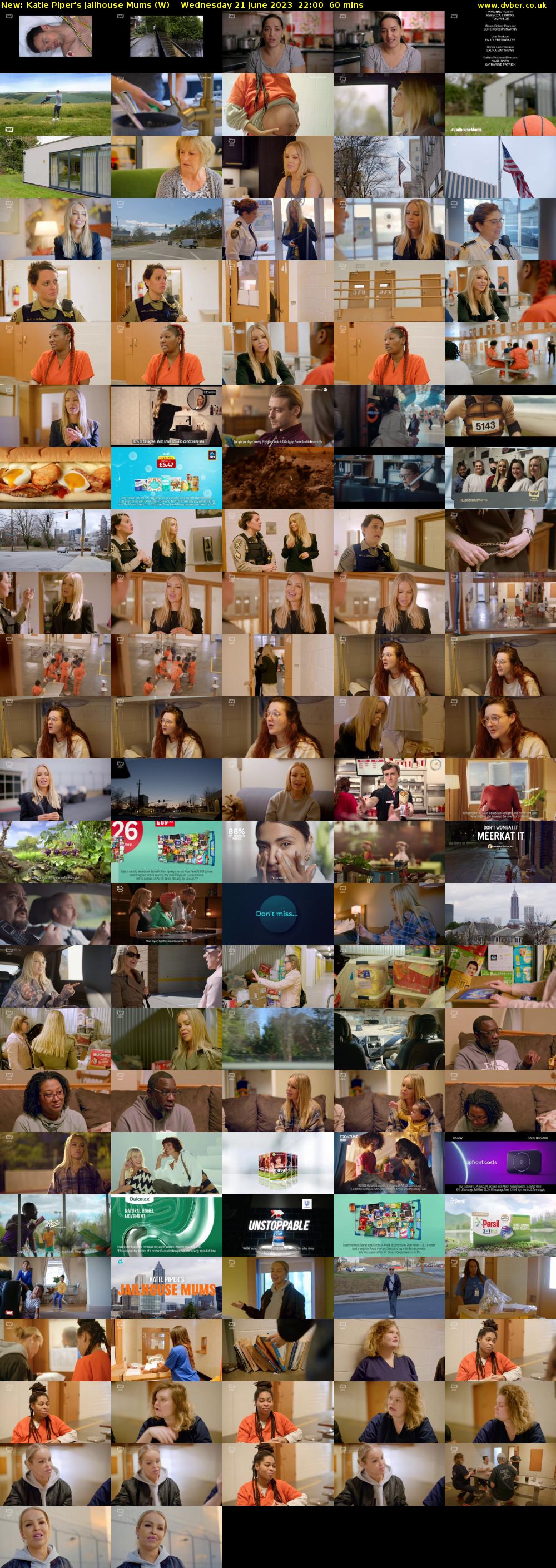 Katie Piper's Jailhouse Mums (W) Wednesday 21 June 2023 22:00 - 23:00