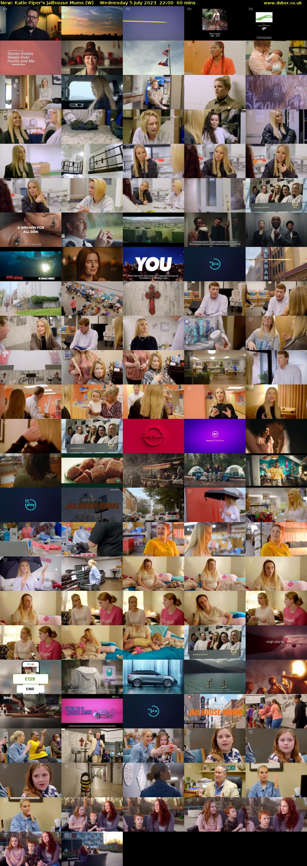 Katie Piper's Jailhouse Mums (W) Wednesday 5 July 2023 22:00 - 23:00