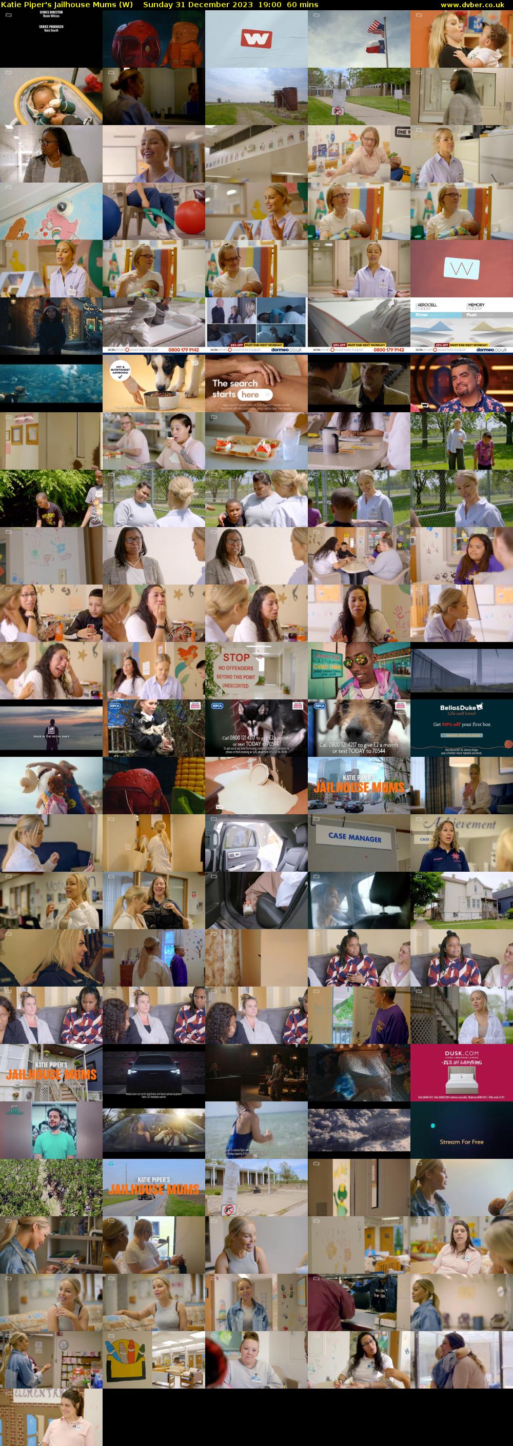 Katie Piper's Jailhouse Mums (W) Sunday 31 December 2023 19:00 - 20:00