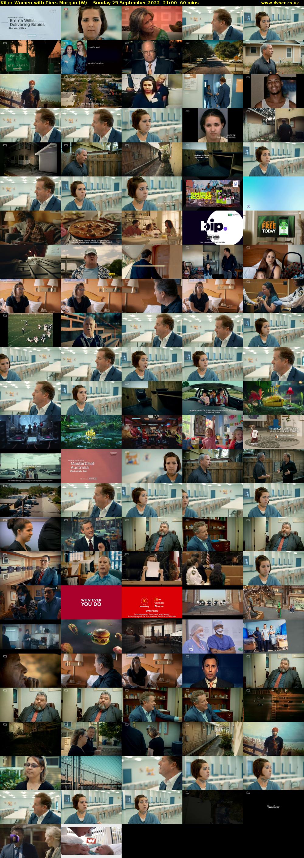 Killer Women with Piers Morgan (W) Sunday 25 September 2022 21:00 - 22:00