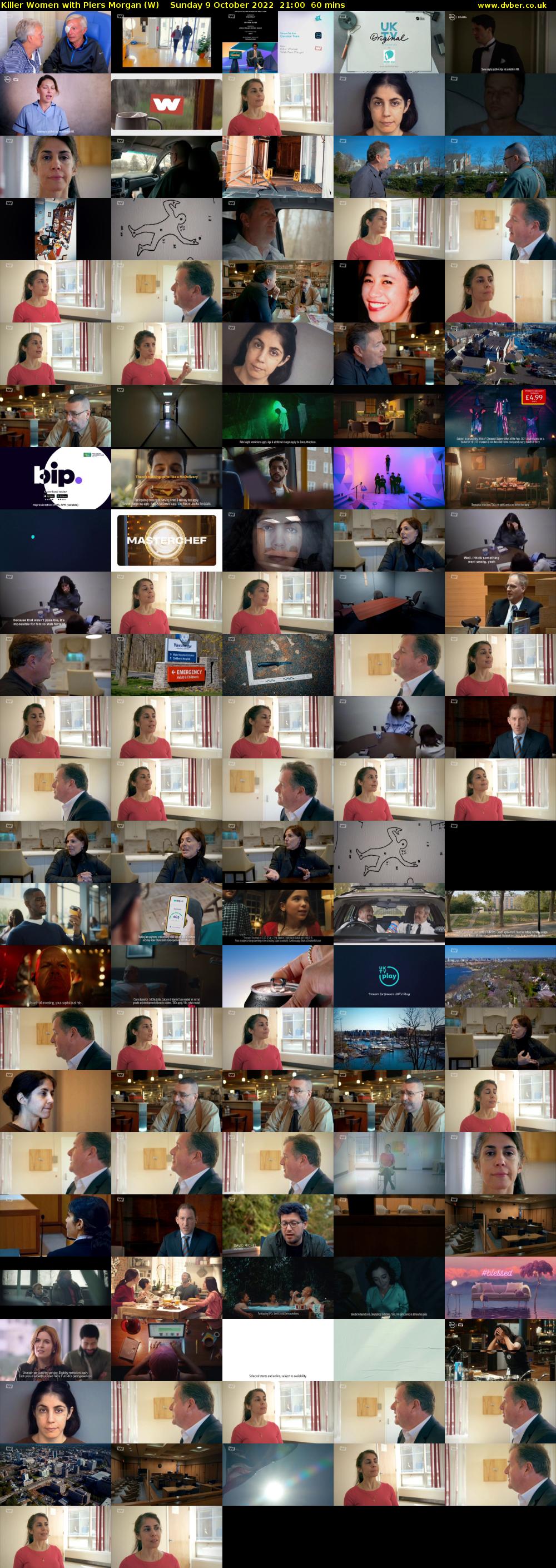 Killer Women with Piers Morgan (W) Sunday 9 October 2022 21:00 - 22:00
