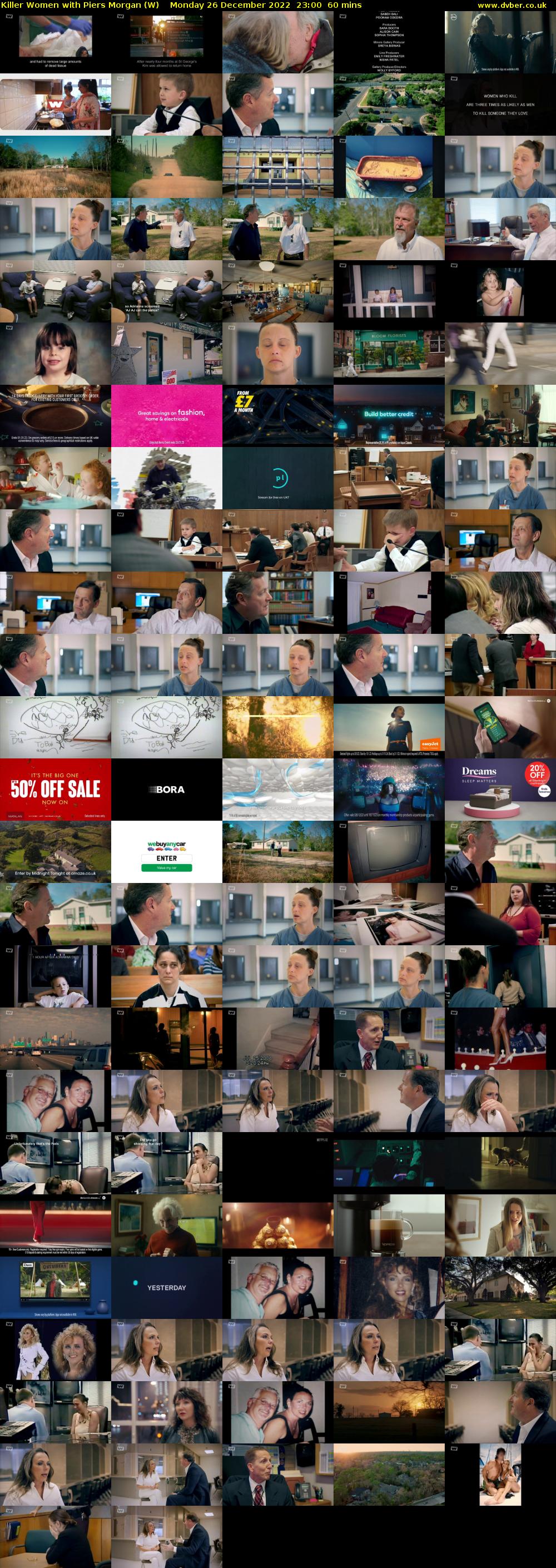 Killer Women with Piers Morgan (W) Monday 26 December 2022 23:00 - 00:00