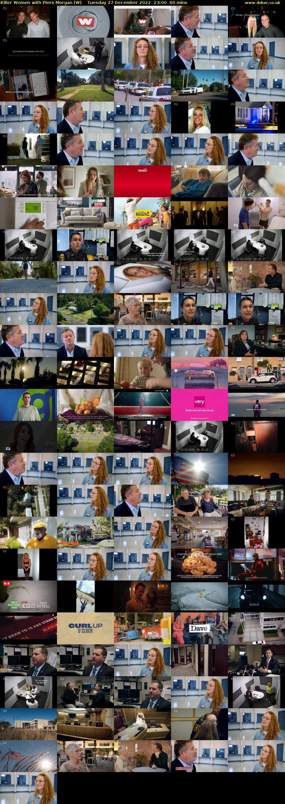 Killer Women with Piers Morgan (W) Tuesday 27 December 2022 23:00 - 00:00