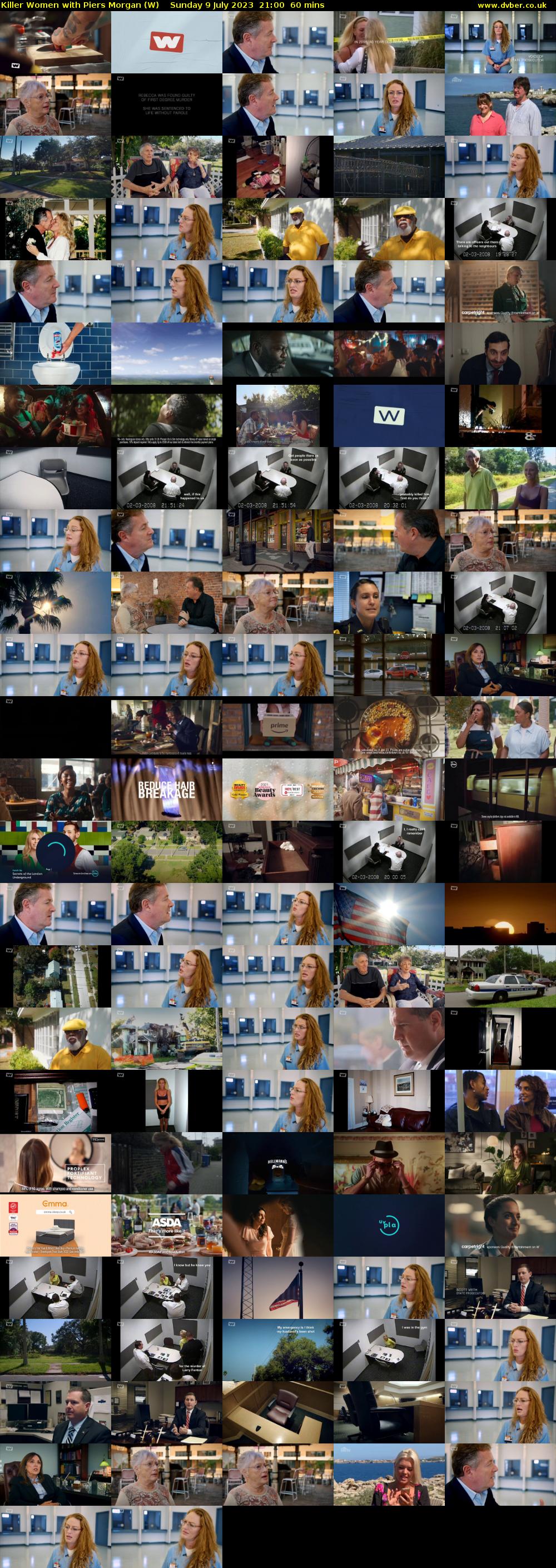 Killer Women with Piers Morgan (W) Sunday 9 July 2023 21:00 - 22:00