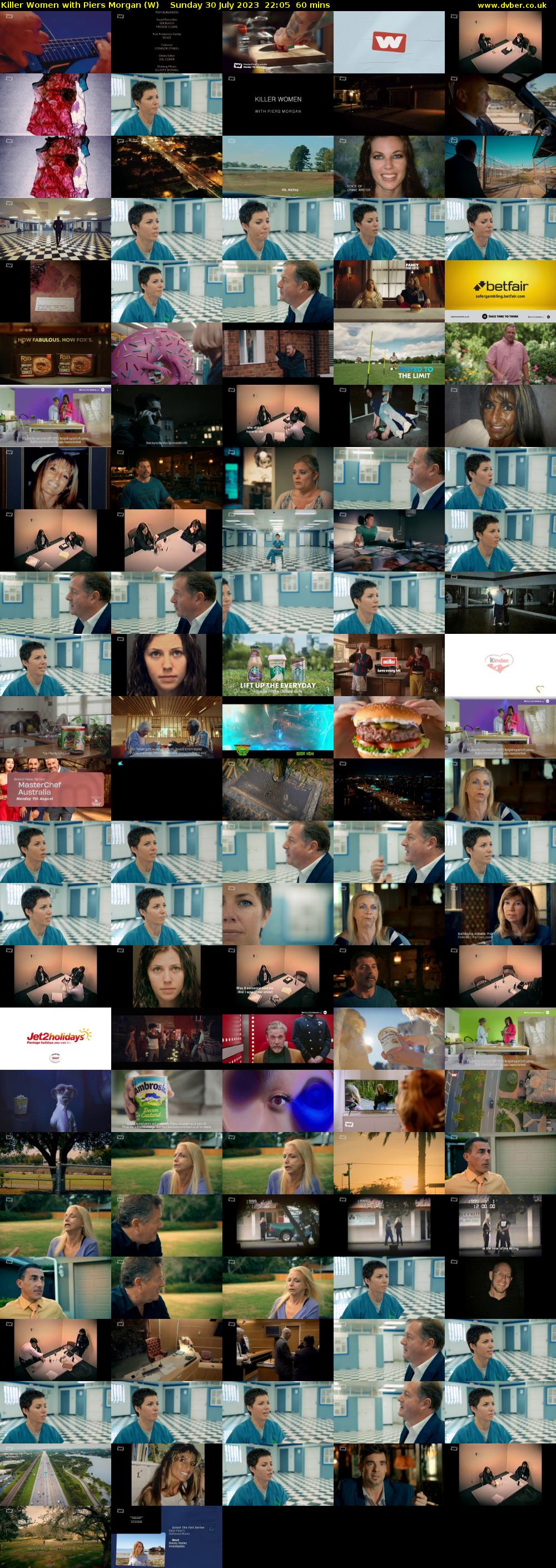 Killer Women with Piers Morgan (W) Sunday 30 July 2023 22:05 - 23:05