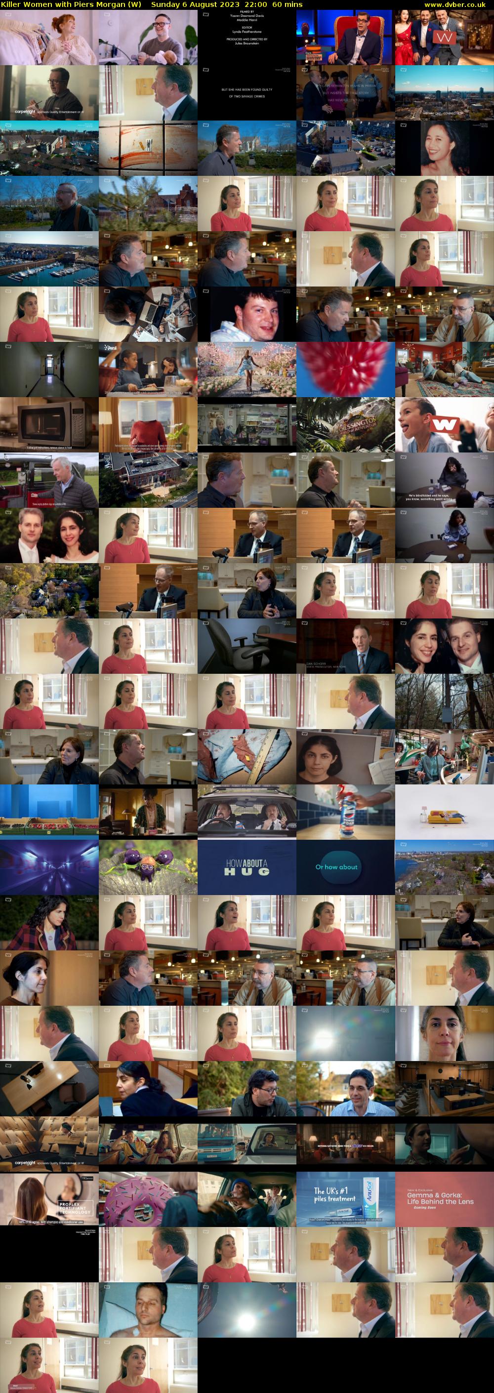 Killer Women with Piers Morgan (W) Sunday 6 August 2023 22:00 - 23:00