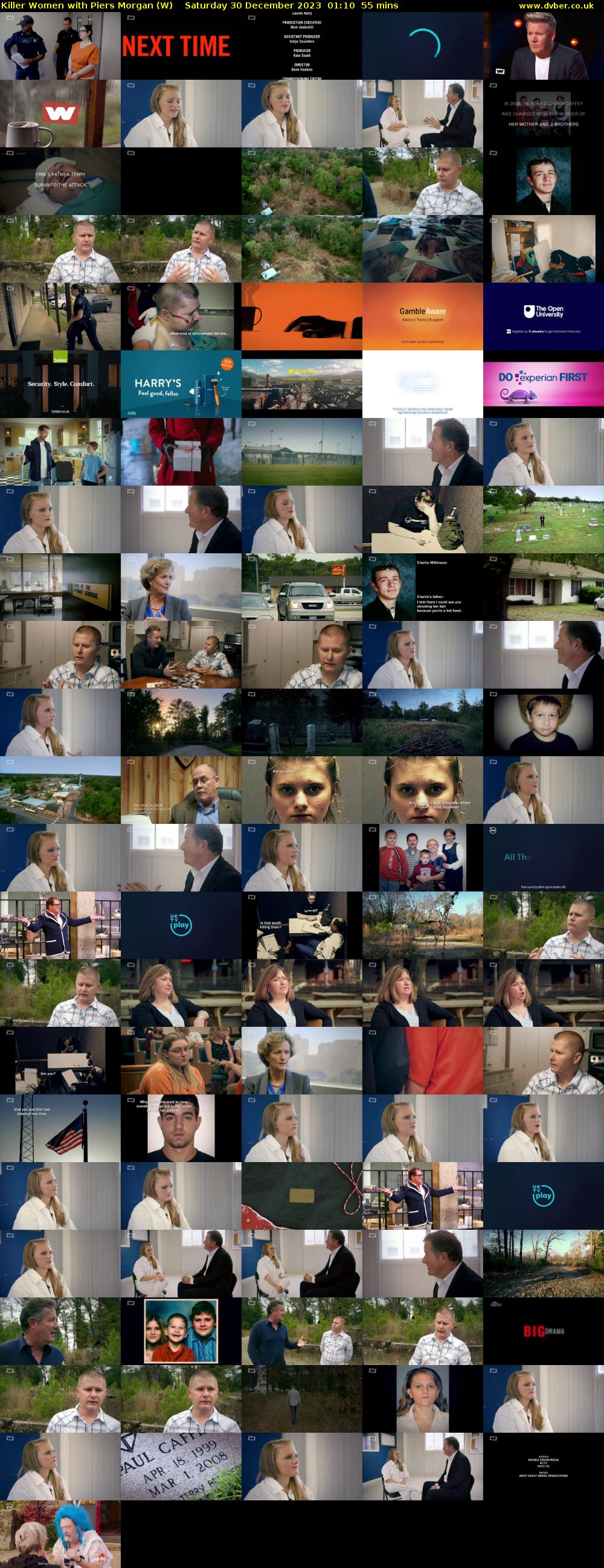 Killer Women with Piers Morgan (W) Saturday 30 December 2023 01:10 - 02:05