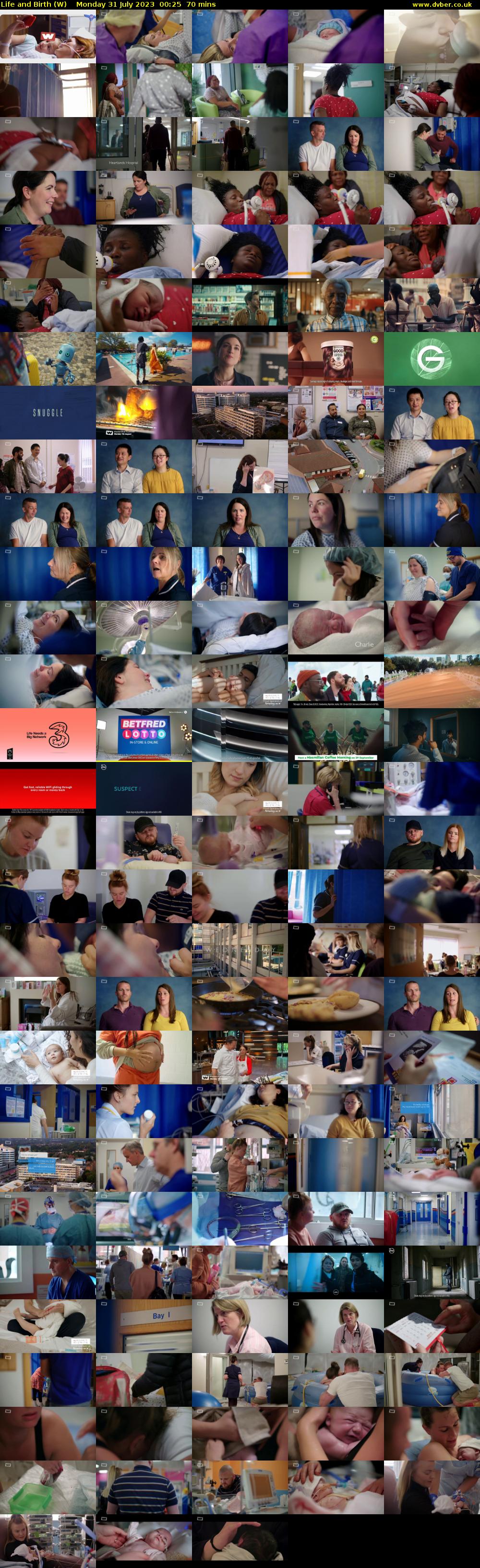 Life and Birth (W) Monday 31 July 2023 00:25 - 01:35