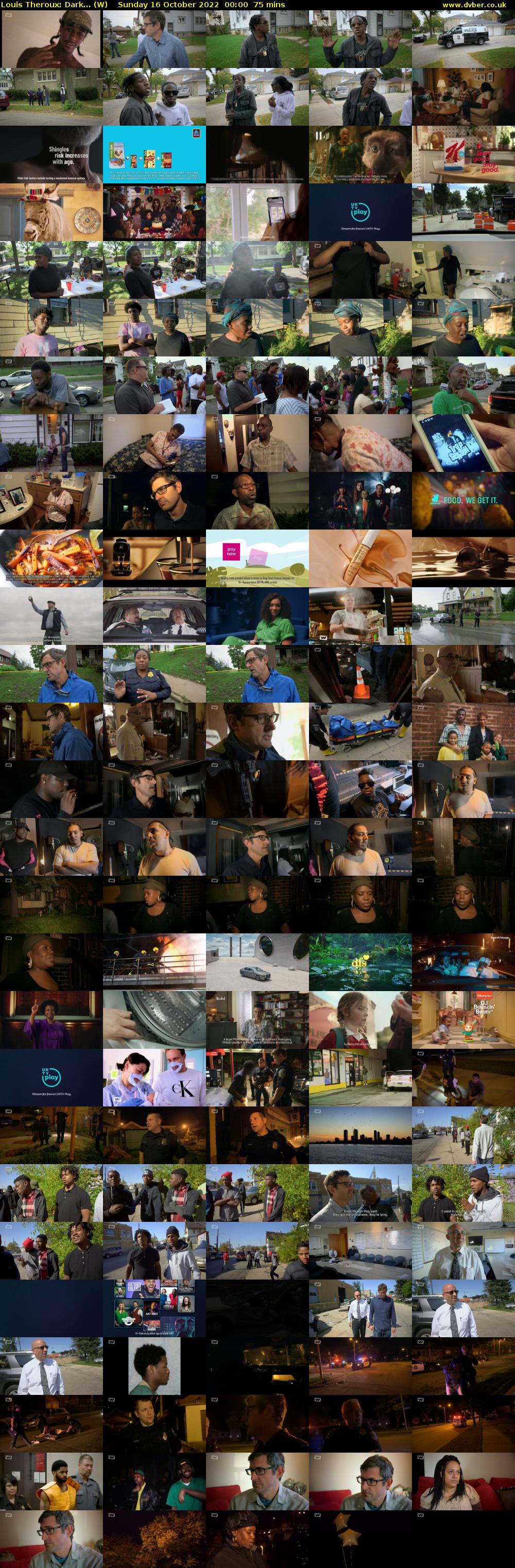 Louis Theroux: Dark... (W) Sunday 16 October 2022 00:00 - 01:15