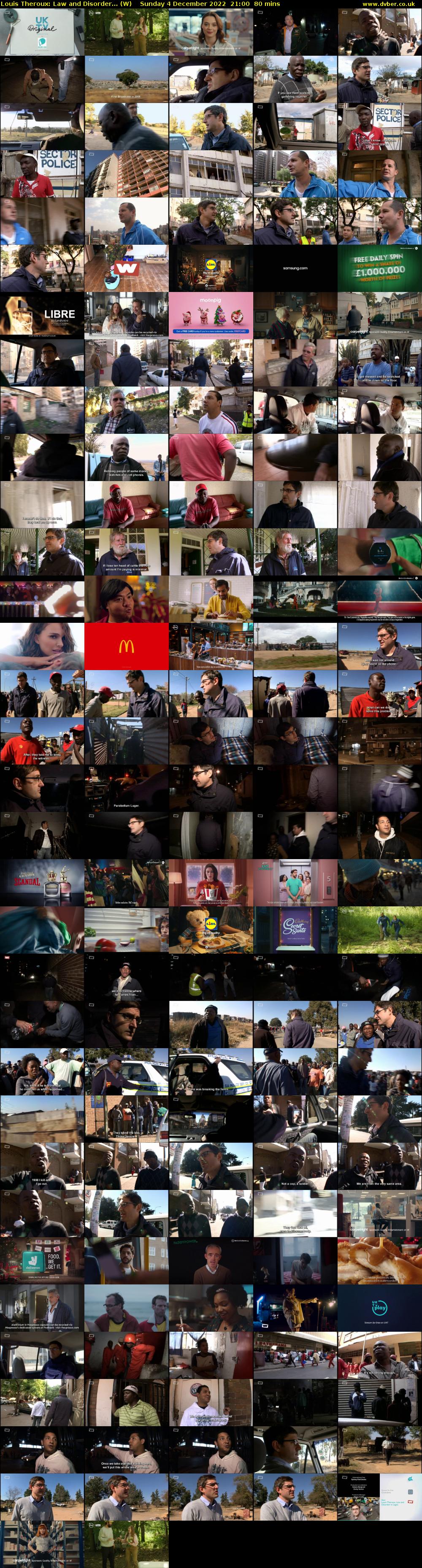 Louis Theroux: Law and Disorder... (W) Sunday 4 December 2022 21:00 - 22:20