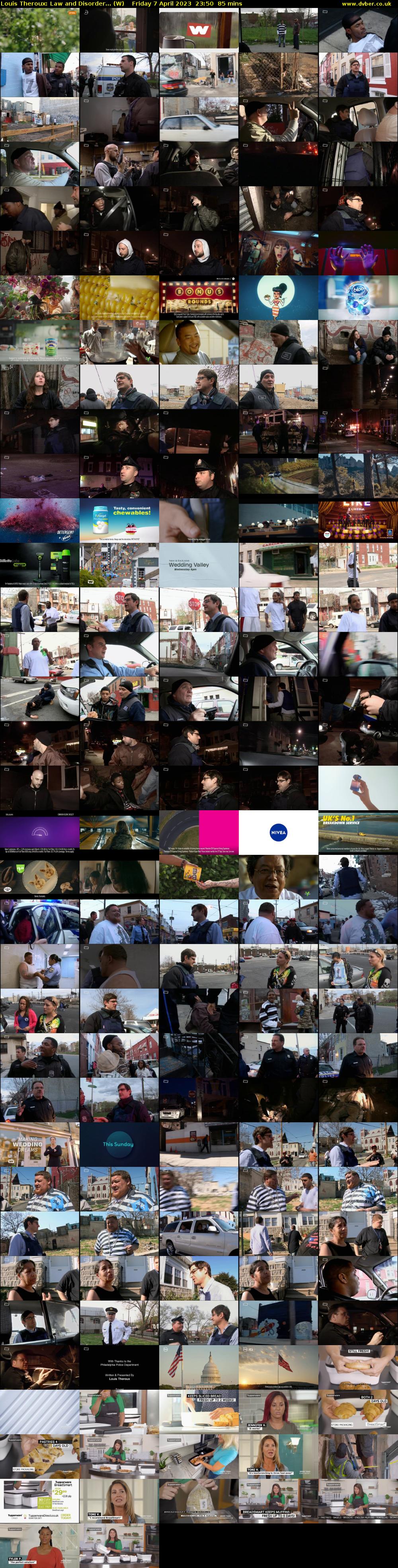 Louis Theroux: Law and Disorder... (W) Friday 7 April 2023 23:50 - 01:15
