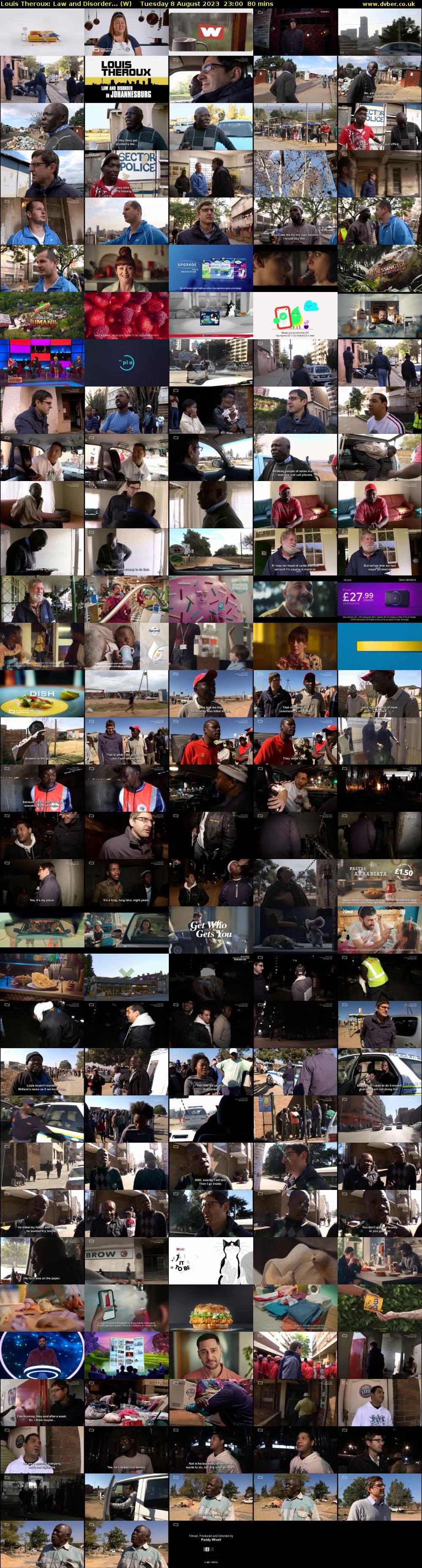 Louis Theroux: Law and Disorder... (W) Tuesday 8 August 2023 23:00 - 00:20