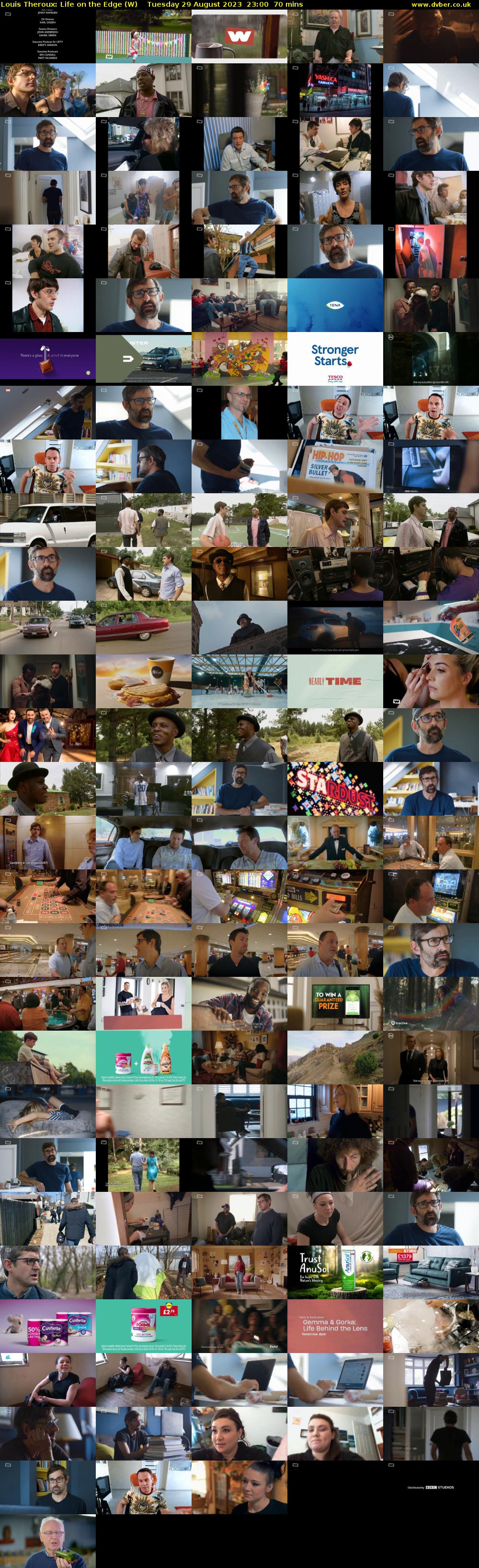 Louis Theroux: Life on the Edge (W) Tuesday 29 August 2023 23:00 - 00:10