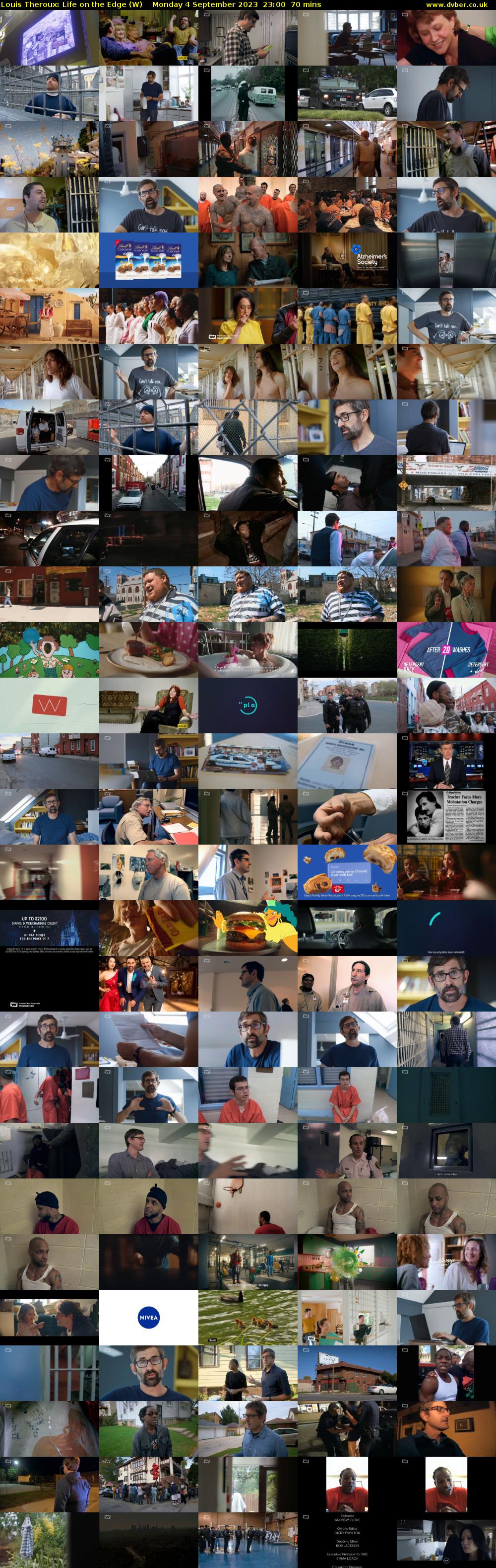 Louis Theroux: Life on the Edge (W) Monday 4 September 2023 23:00 - 00:10