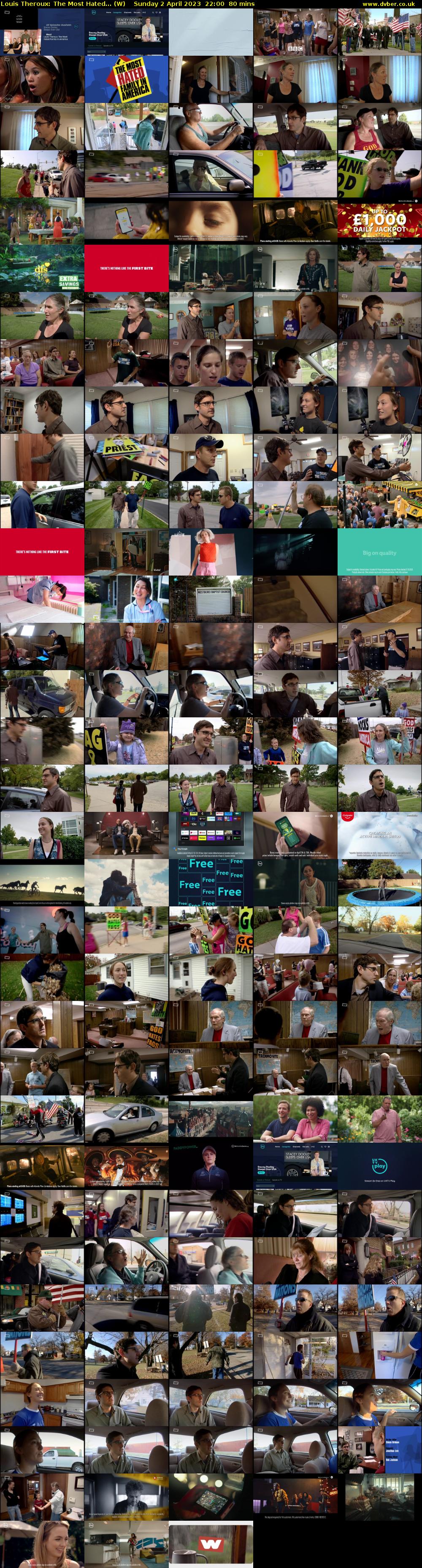 Louis Theroux: The Most Hated... (W) Sunday 2 April 2023 22:00 - 23:20