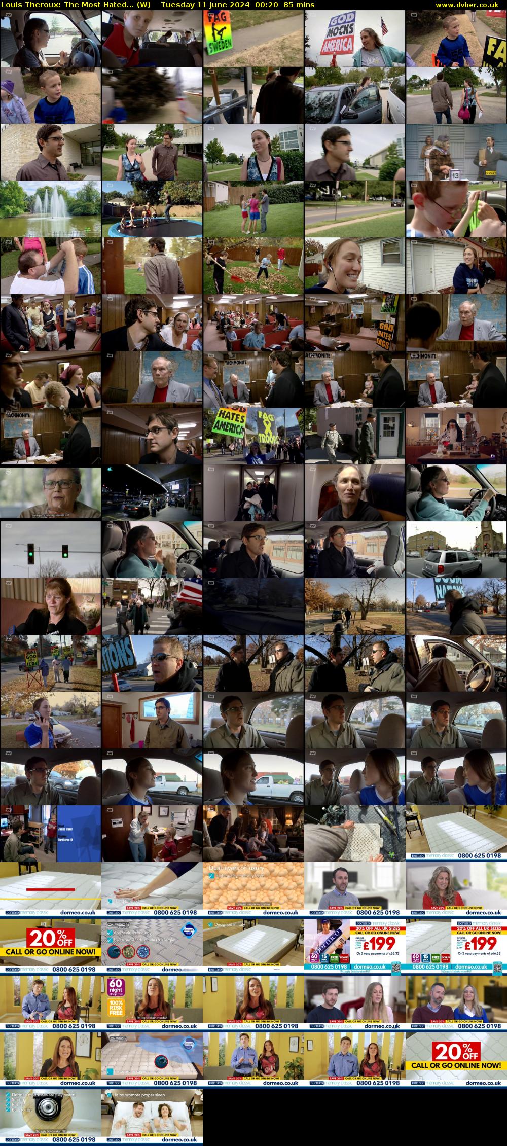 Louis Theroux: The Most Hated... (W) Tuesday 11 June 2024 00:20 - 01:45
