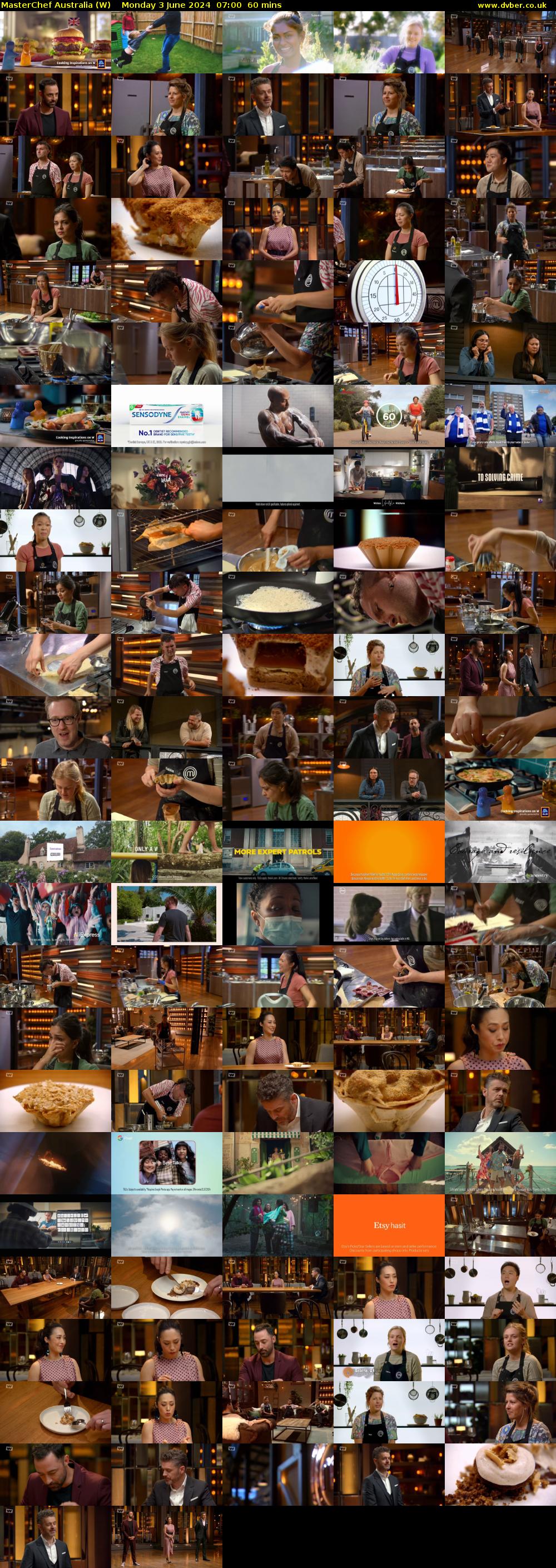 MasterChef Australia (W) Monday 3 June 2024 07:00 - 08:00