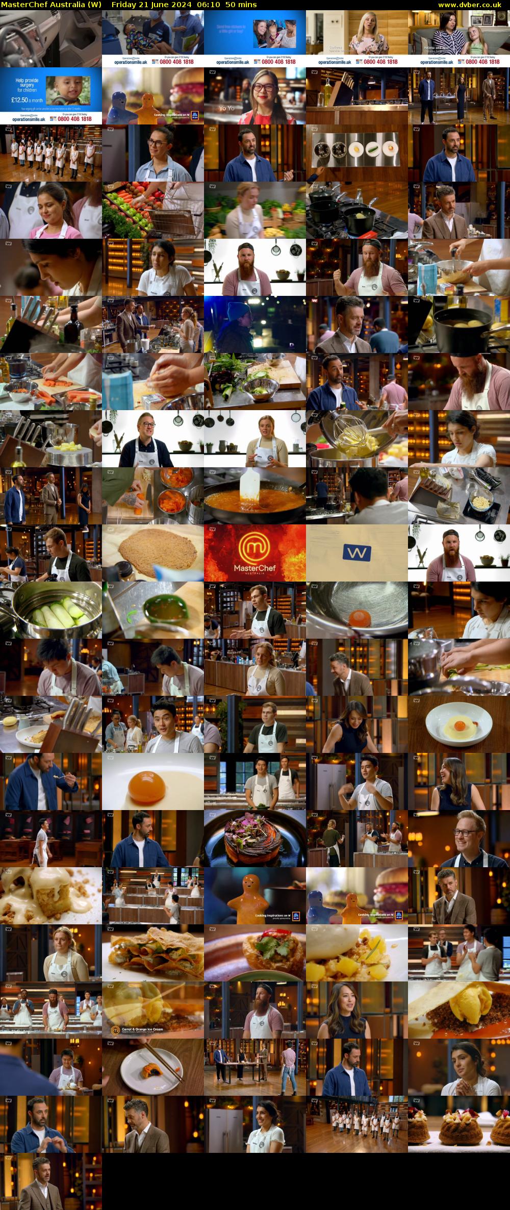 MasterChef Australia (W) Friday 21 June 2024 06:10 - 07:00