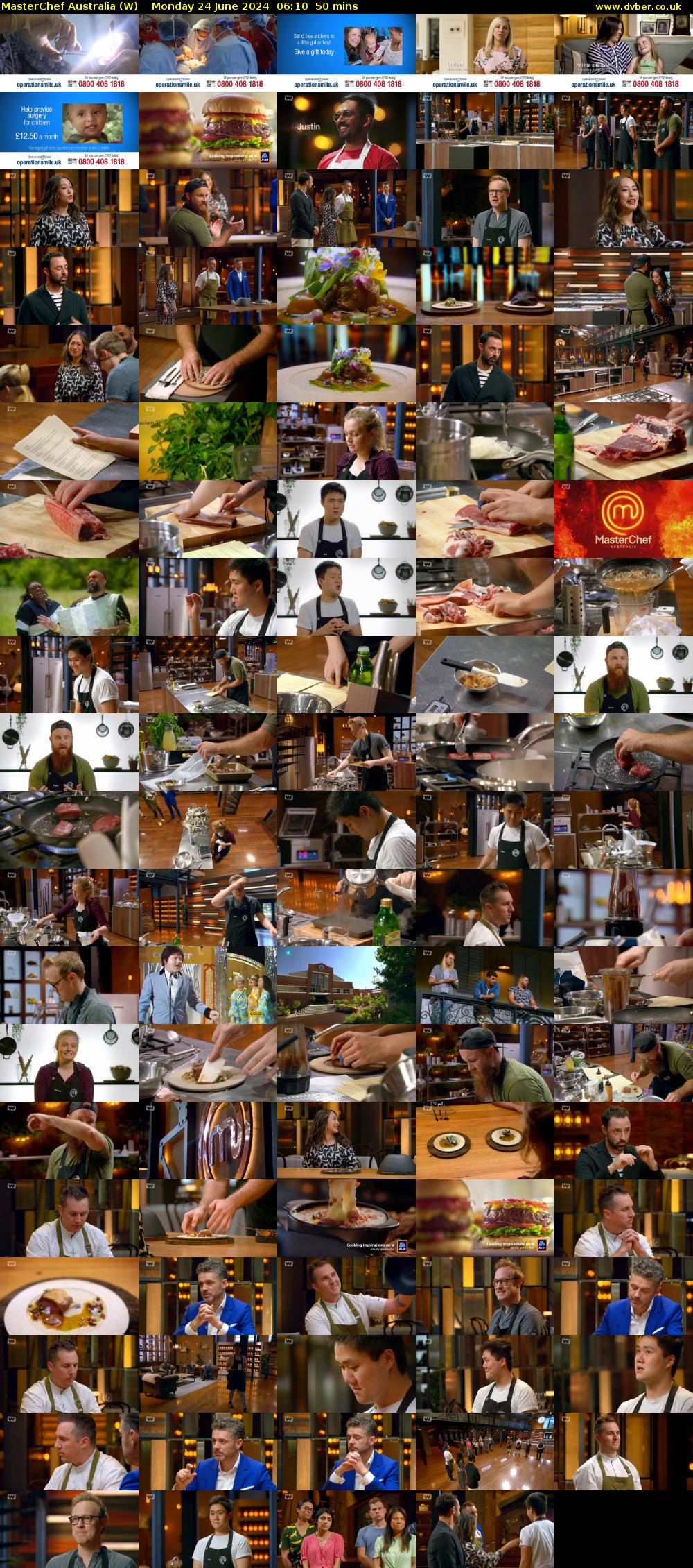 MasterChef Australia (W) Monday 24 June 2024 06:10 - 07:00