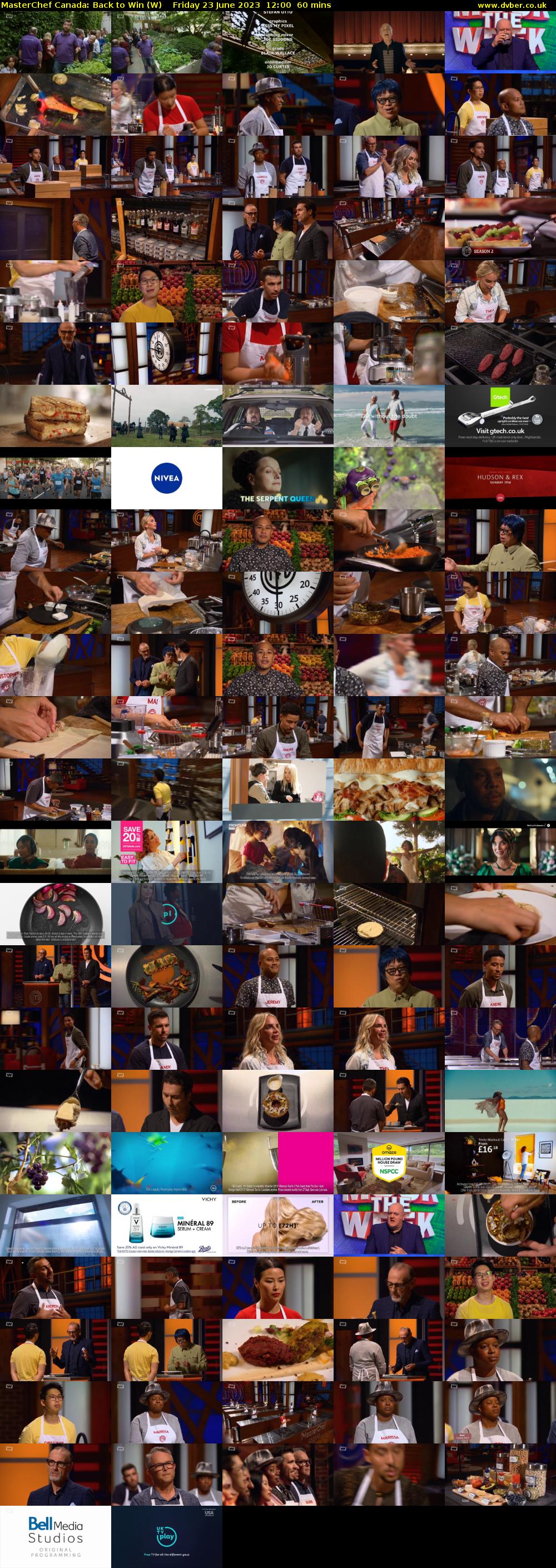 MasterChef Canada: Back to Win (W) Friday 23 June 2023 12:00 - 13:00