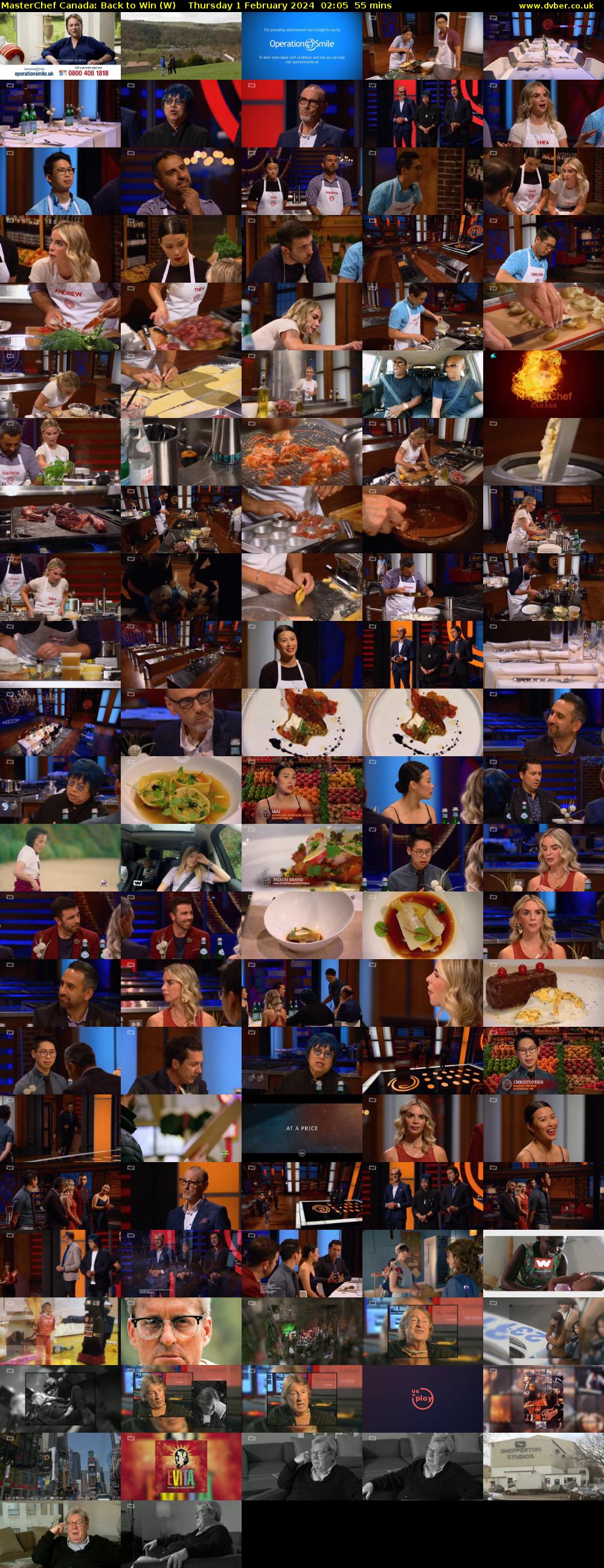 MasterChef Canada: Back to Win (W) Thursday 1 February 2024 02:05 - 03:00