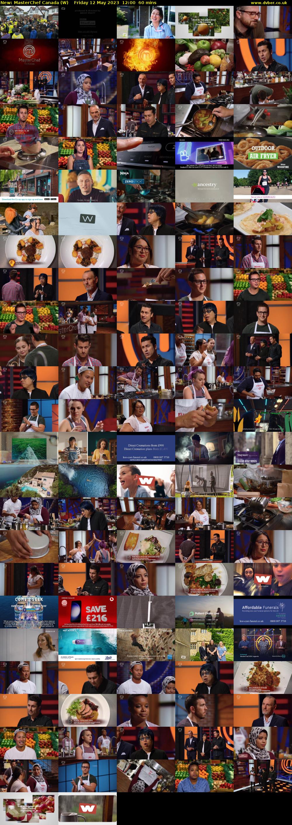 MasterChef Canada (W) Friday 12 May 2023 12:00 - 13:00