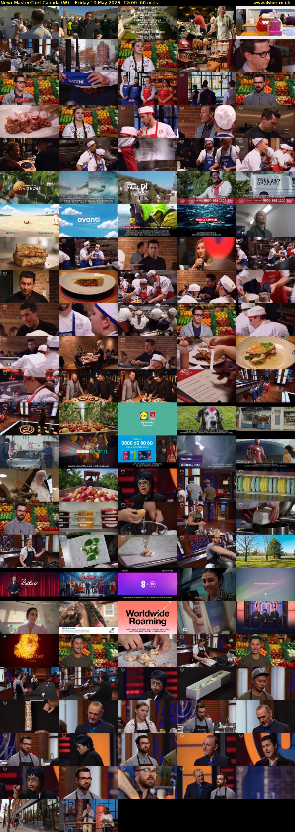 MasterChef Canada (W) Friday 19 May 2023 12:00 - 13:00