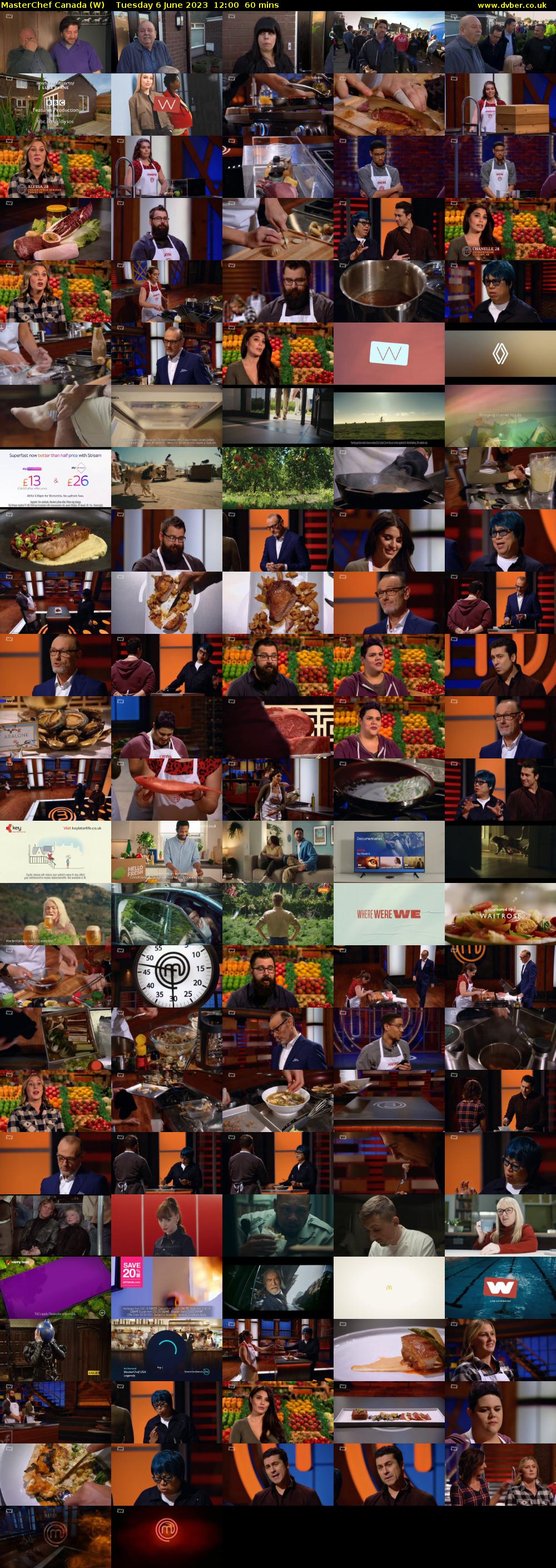 MasterChef Canada (W) Tuesday 6 June 2023 12:00 - 13:00