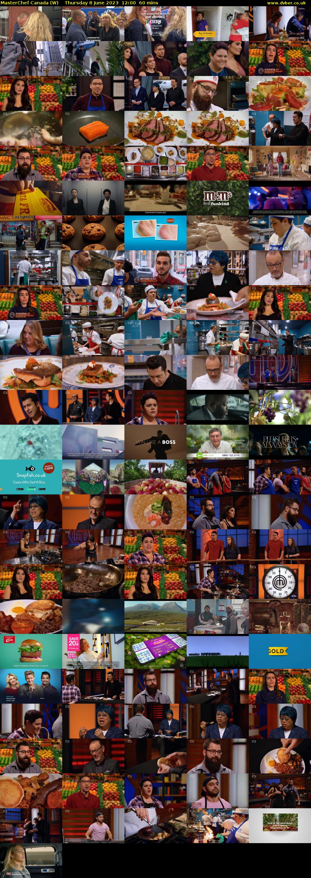 MasterChef Canada (W) Thursday 8 June 2023 12:00 - 13:00