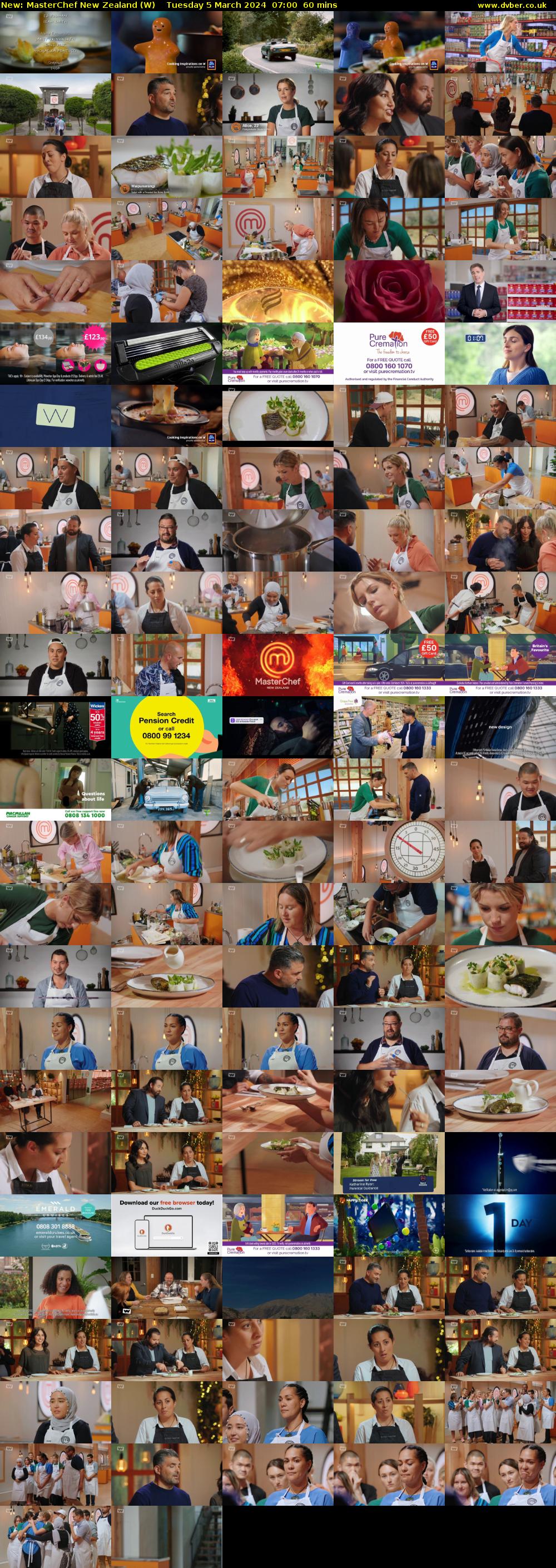 MasterChef New Zealand (W) Tuesday 5 March 2024 07:00 - 08:00