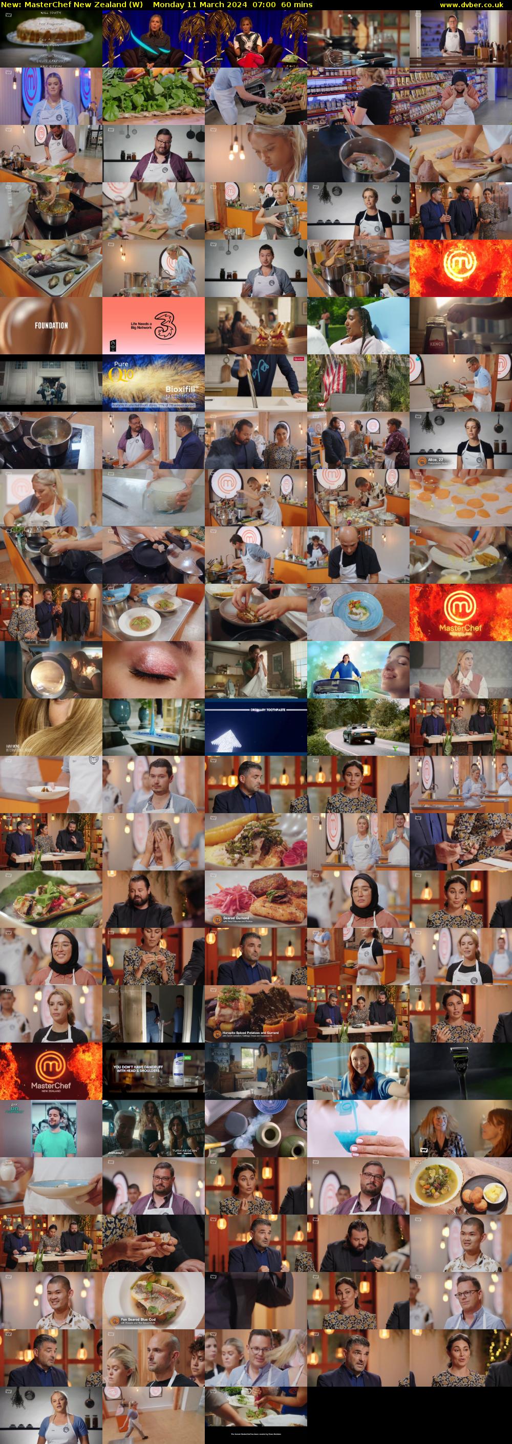 MasterChef New Zealand (W) Monday 11 March 2024 07:00 - 08:00