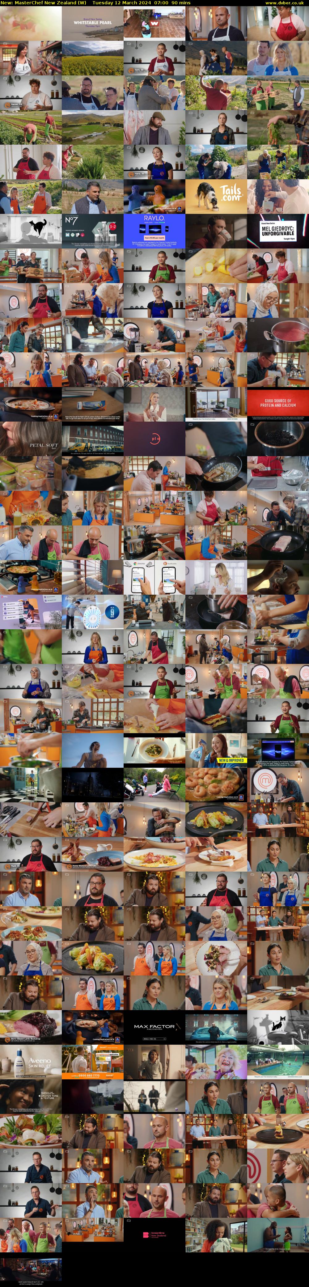 MasterChef New Zealand (W) Tuesday 12 March 2024 07:00 - 08:30