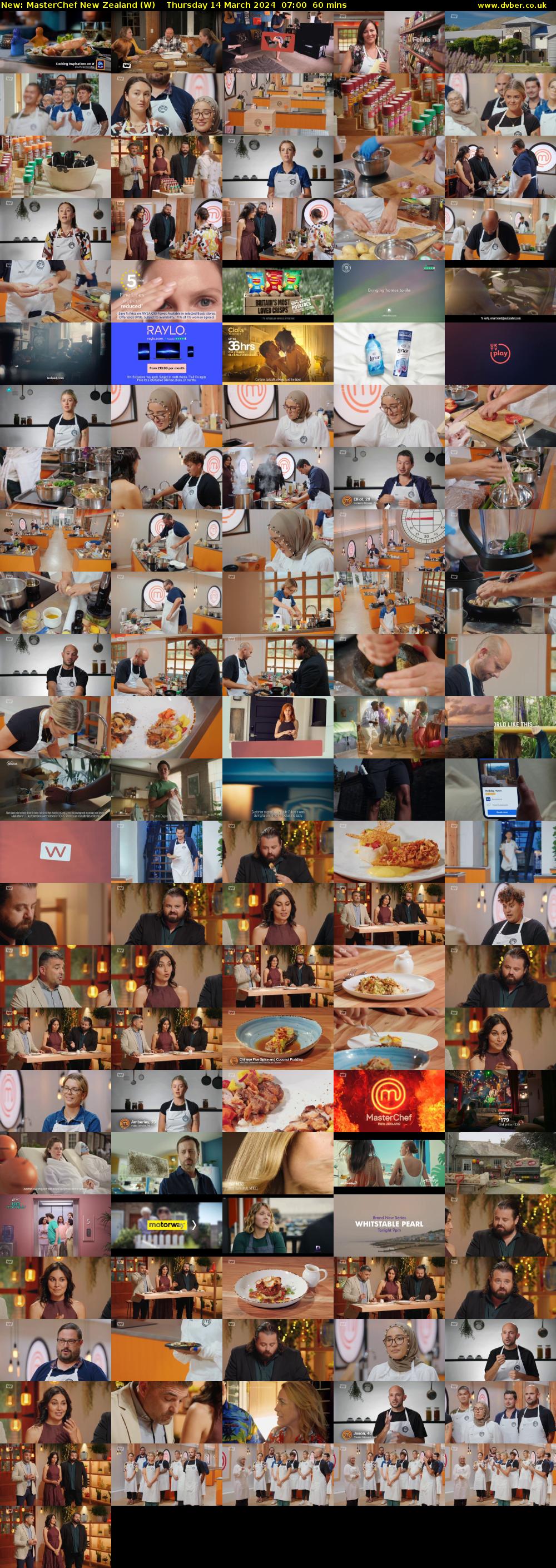 MasterChef New Zealand (W) Thursday 14 March 2024 07:00 - 08:00