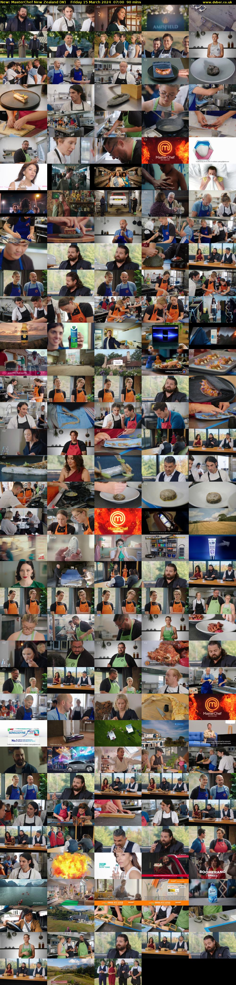 MasterChef New Zealand (W) Friday 15 March 2024 07:00 - 08:30
